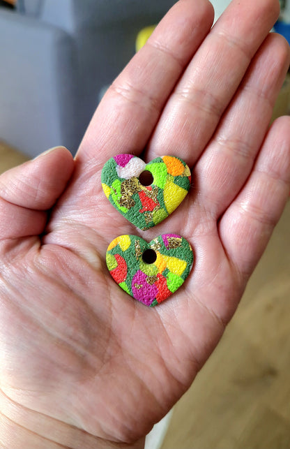 Pampilles "Tropical Summer 🌺🦜" (vendues sans créoles).