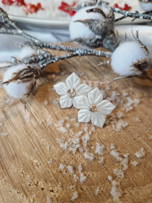 Puces moyennes "Fleurs de Noël "