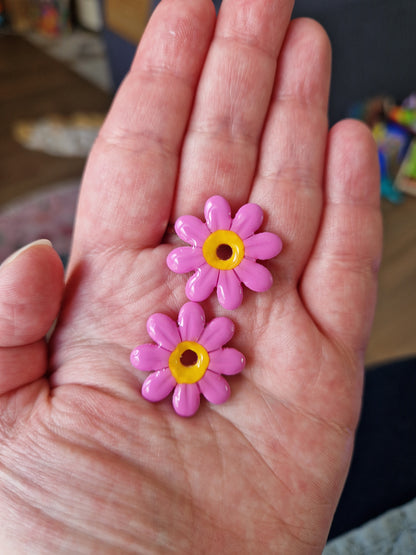 Pampilles "Pâquerettes 🌼" (sans créoles).