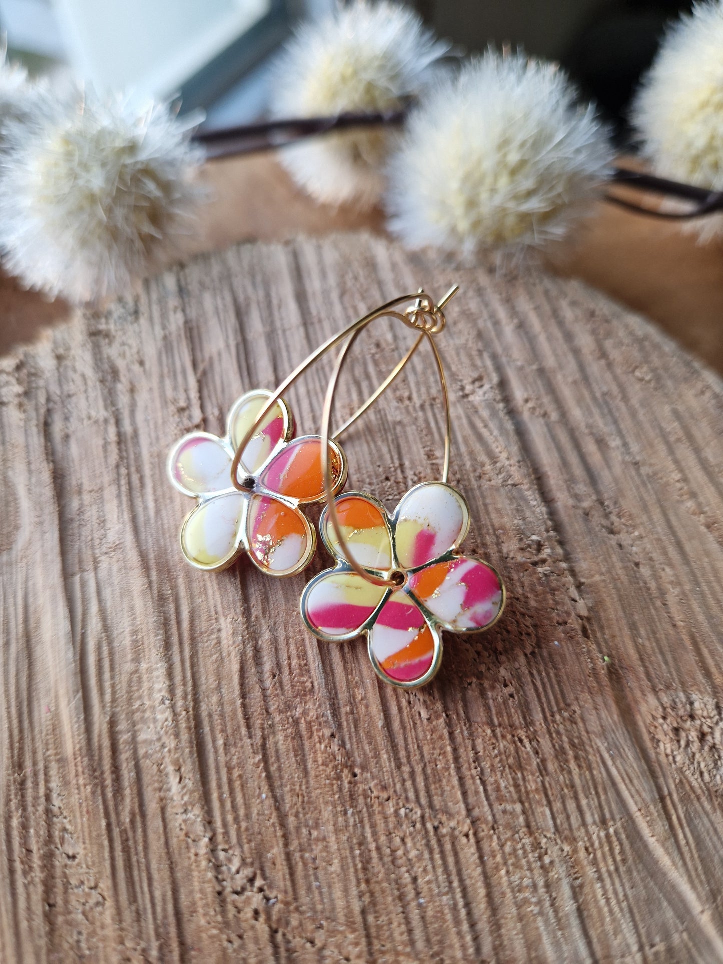 Boucles "Flora 🌸"