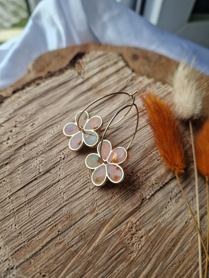 Boucles "Flora" 🌸