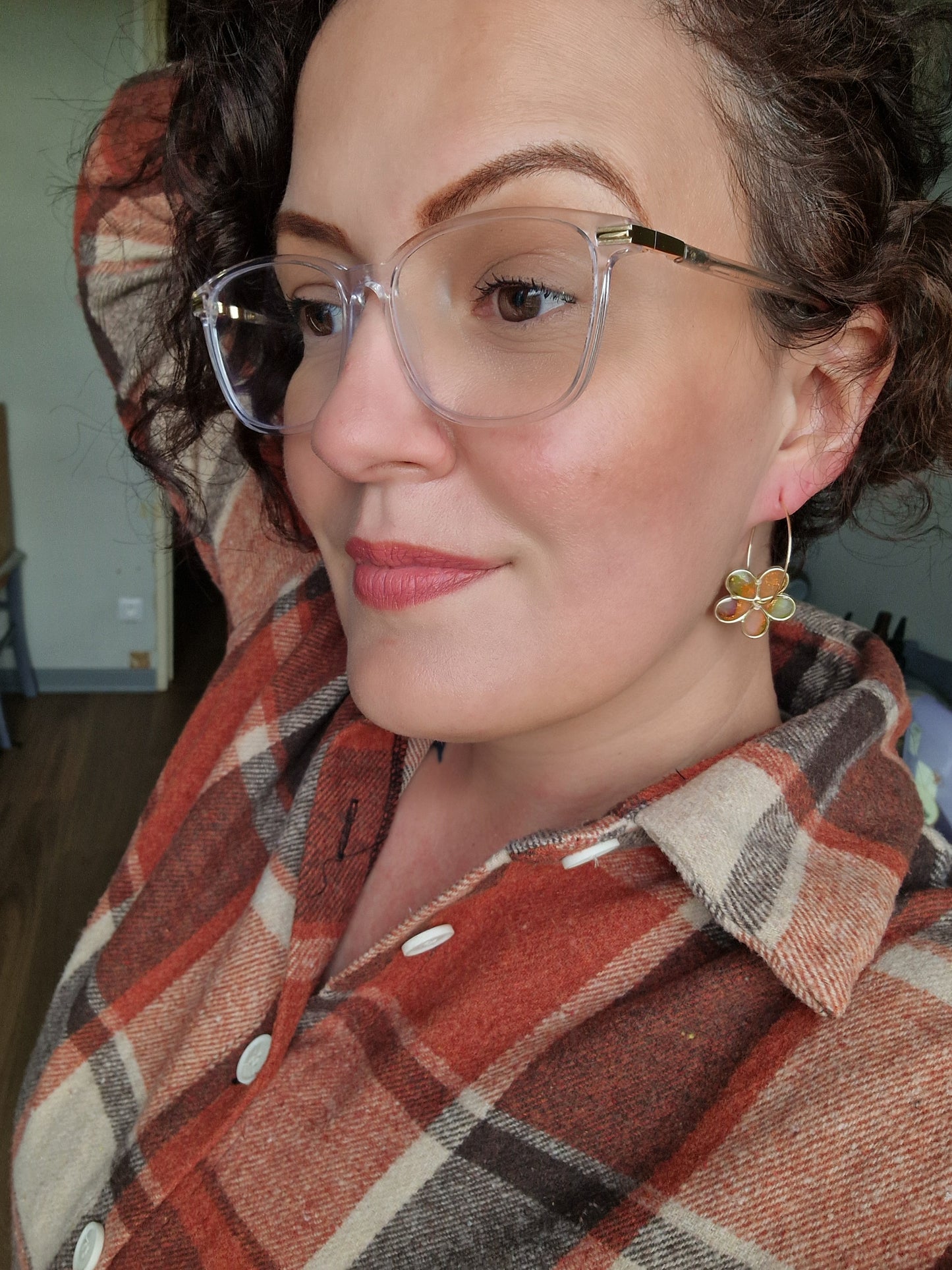 Boucles "Flora" 🌸