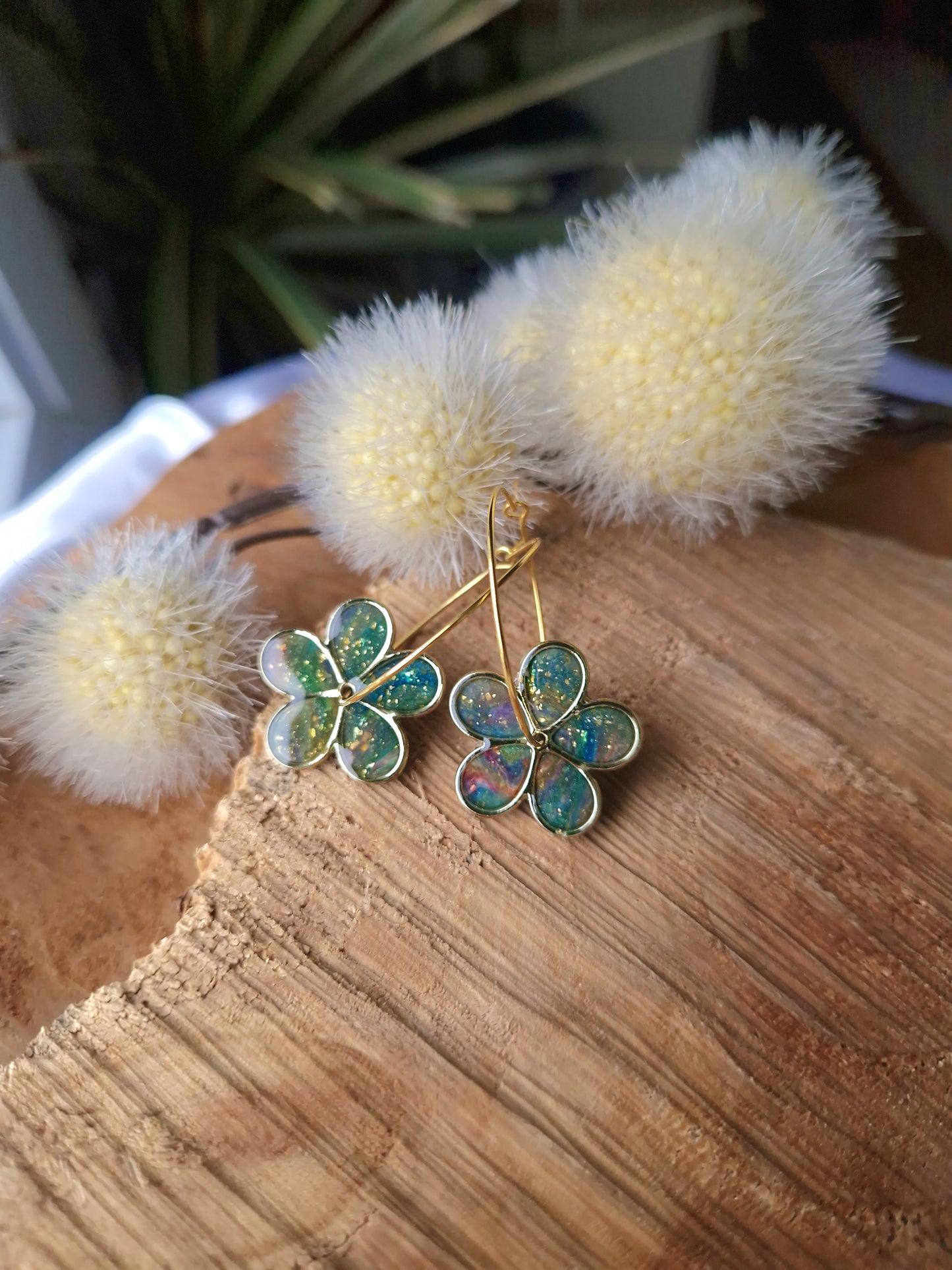 Boucles "Flora" 🌸