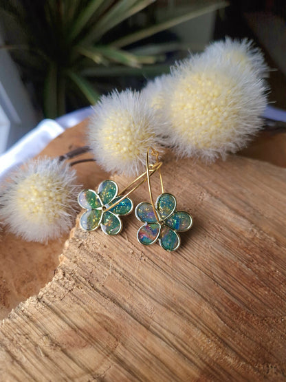 Boucles "Flora" 🌸