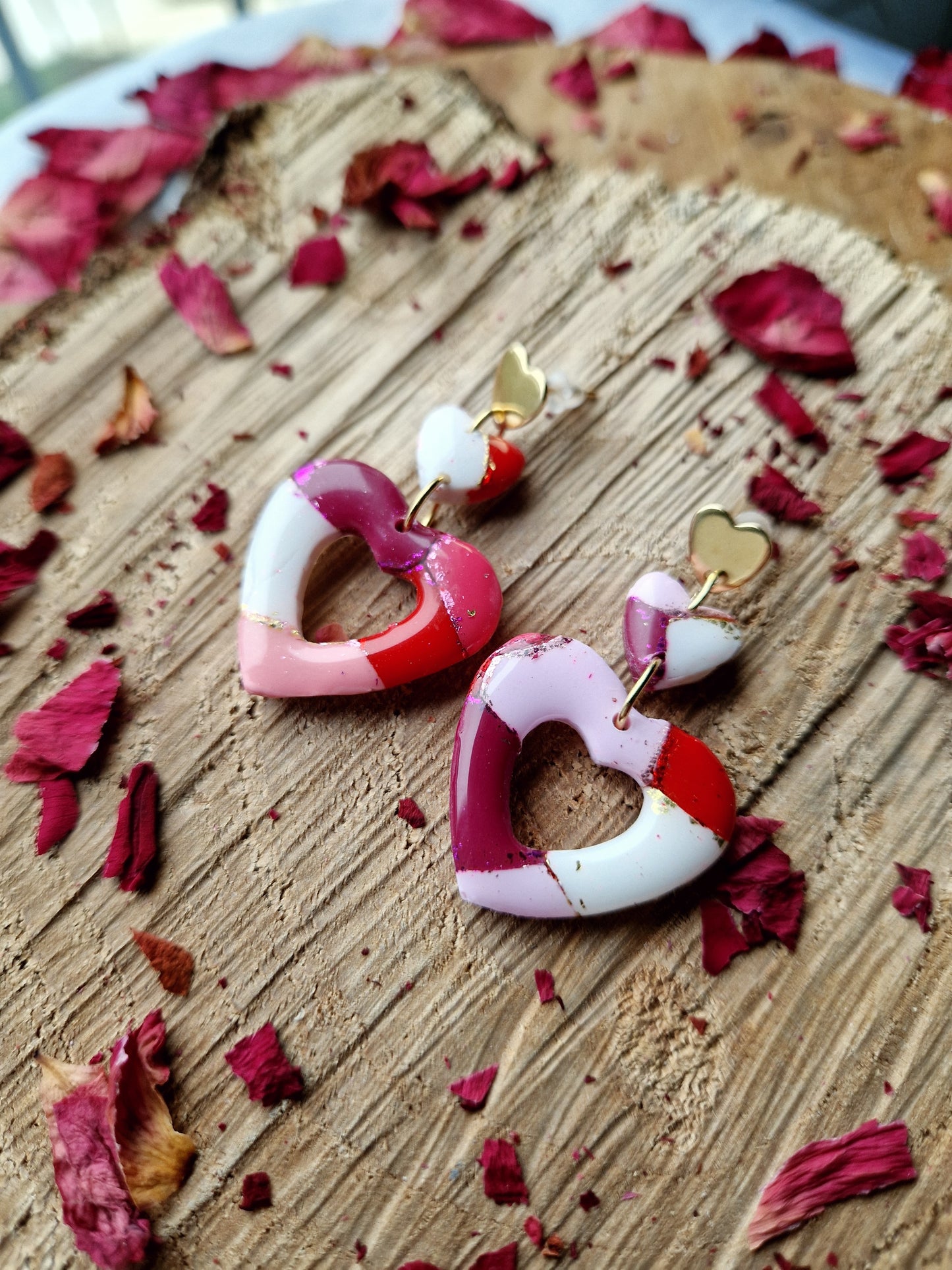 Boucles "Trio de 🩷"