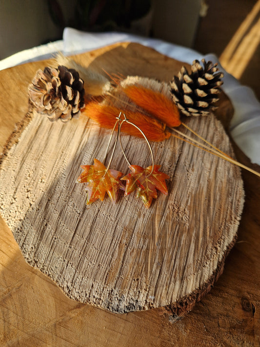 Boucles "Feuilles 🍁 "