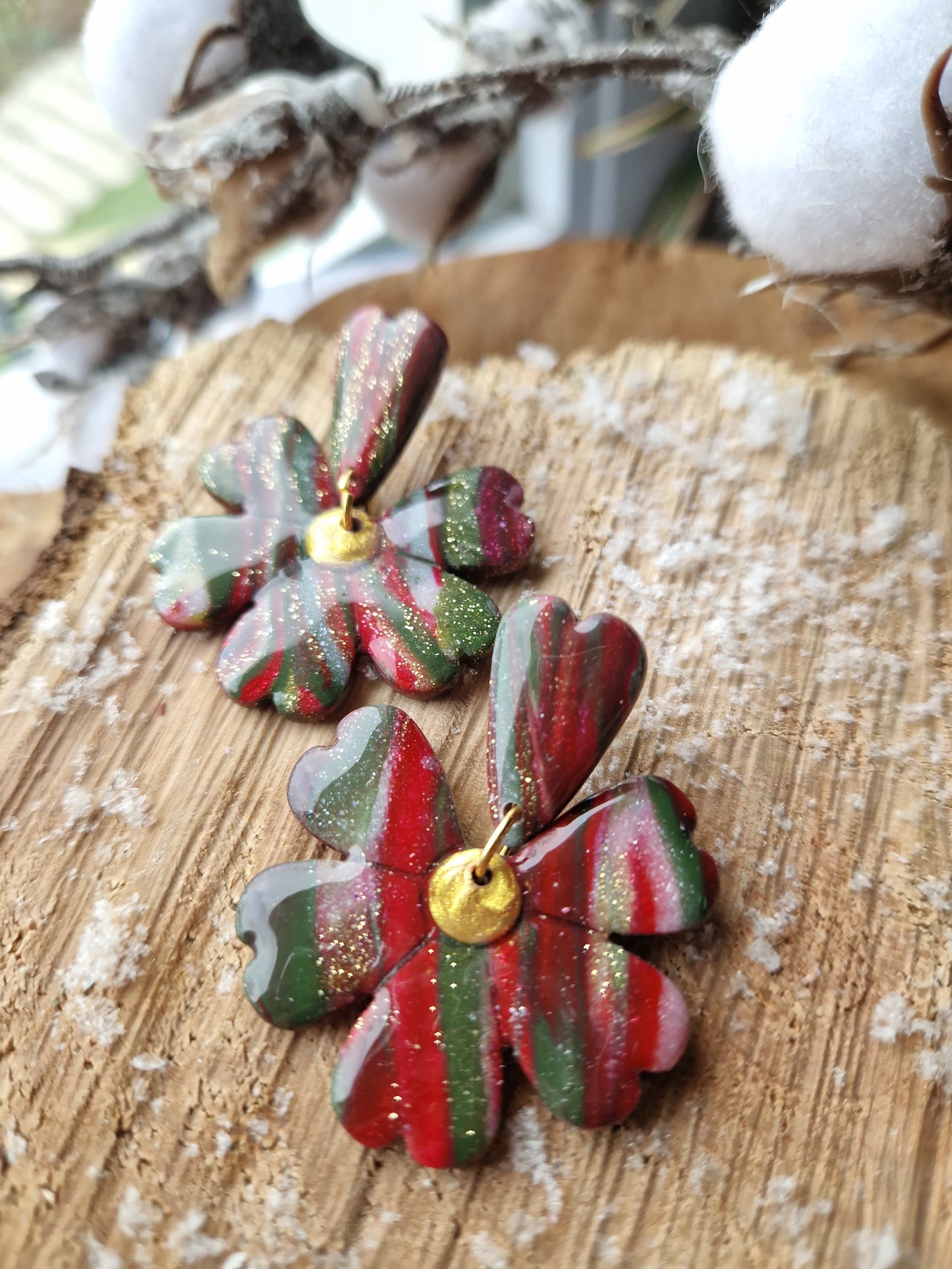 Boucles "Fleurs pétale 🌸"
