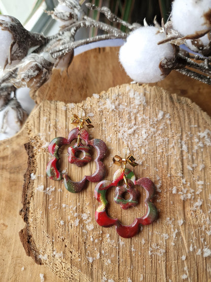 Boucles "Duo de fleurs 🌸"