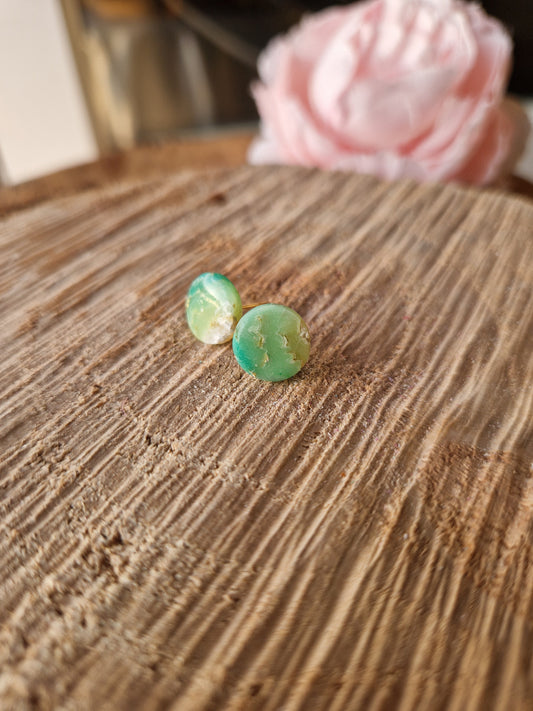 Puces rondes 1 cm 💚