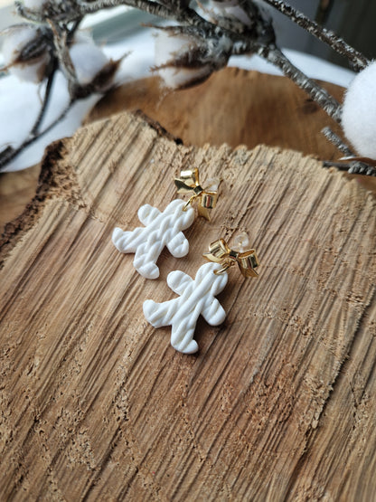 Boucles "Pain d'épice 🎀"