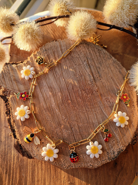 Collier Pâquerettes 🌼