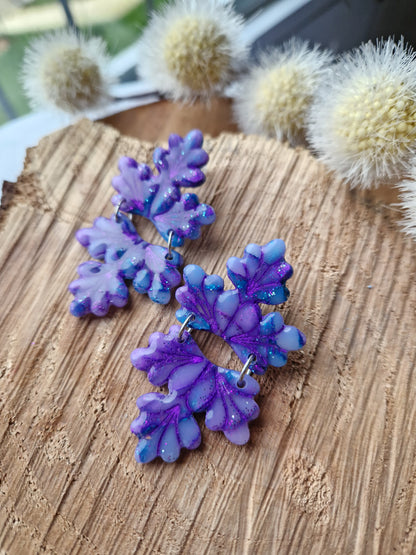 Boucles "Feuillage"