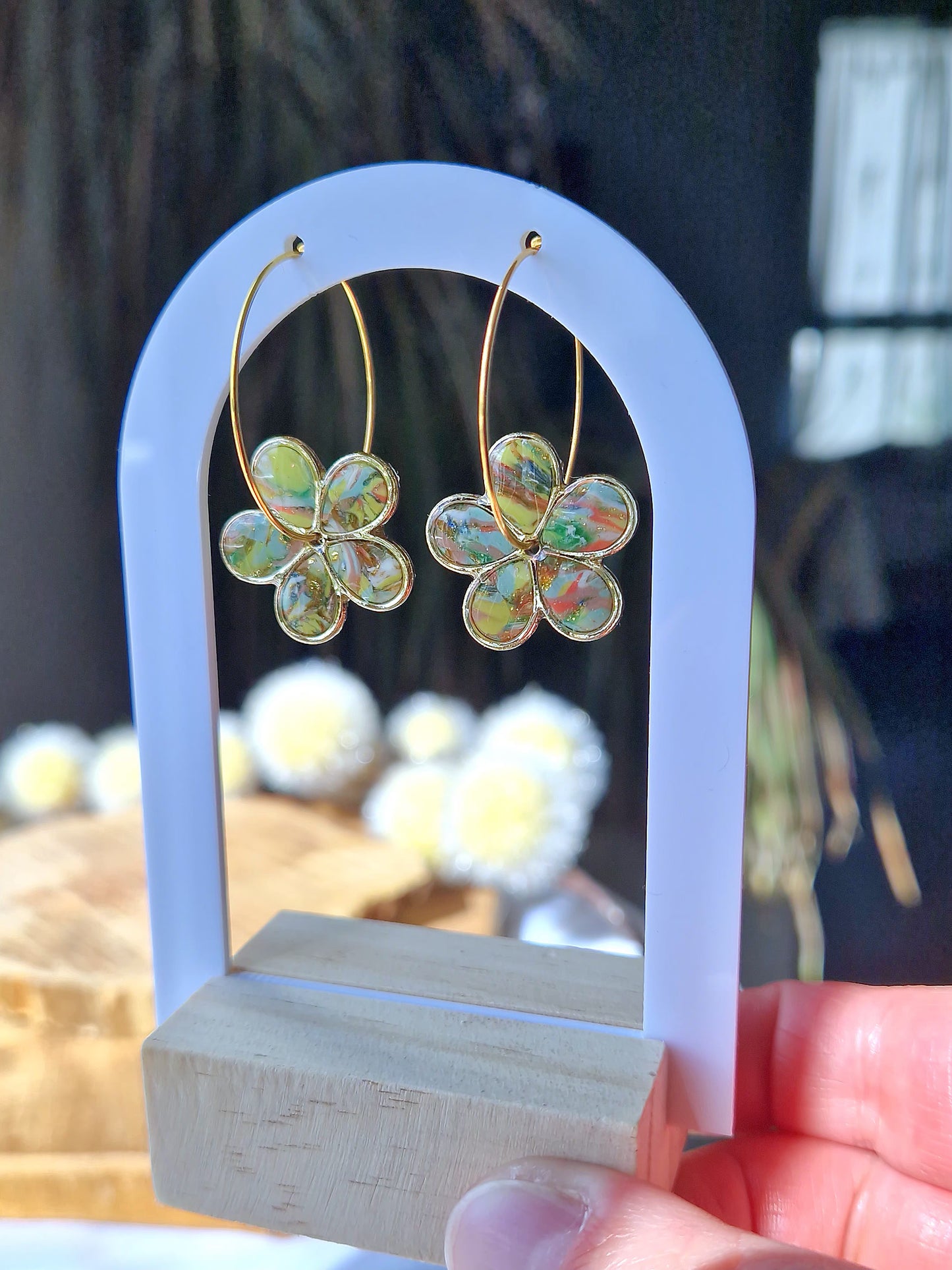 Boucles "Flora 🌸" antigaspi
