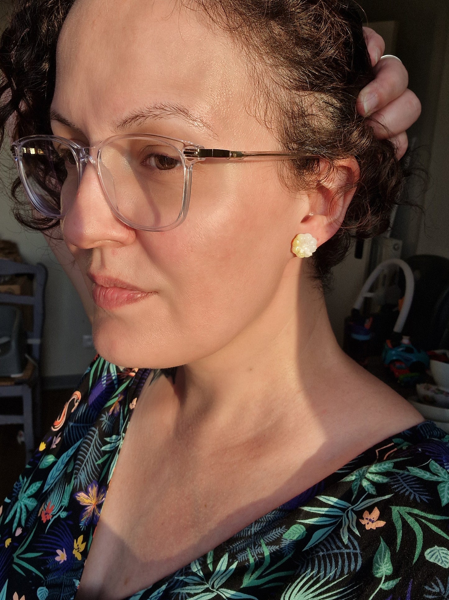 Puces fleurs 🧡💛