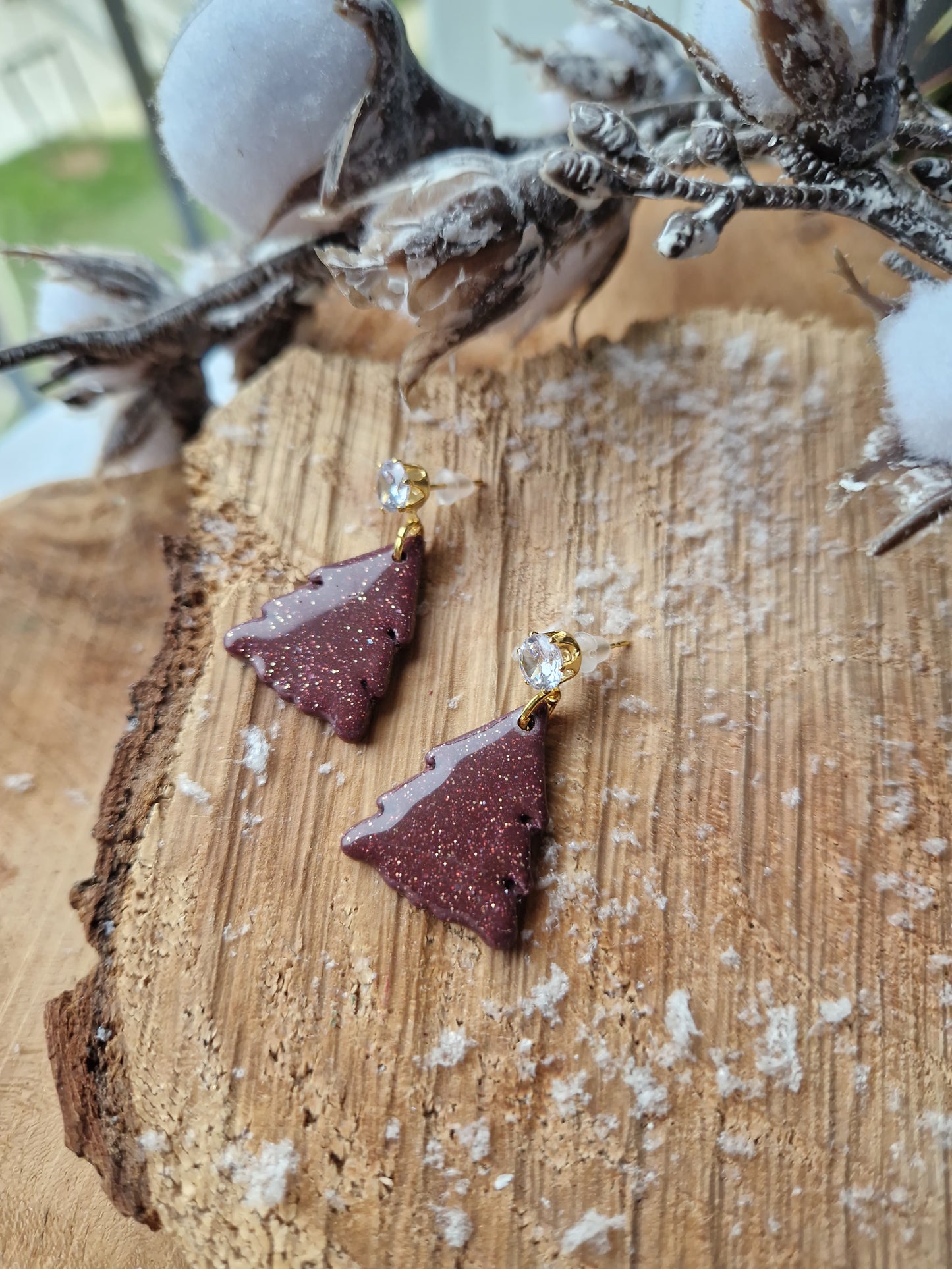 Boucles "Sapin 🎄✨️"