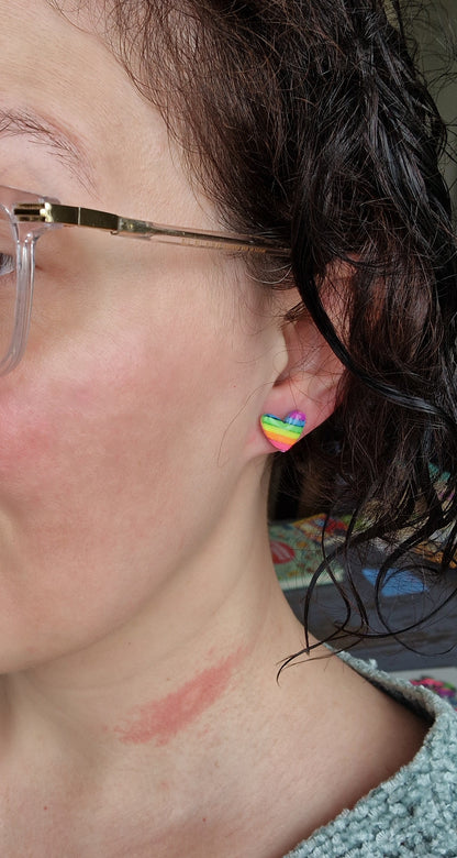 Puces "Cœurs" 1 cm