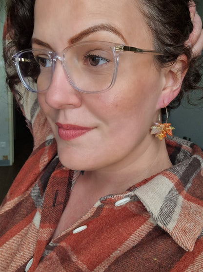 Boucles "Feuilles"🍁