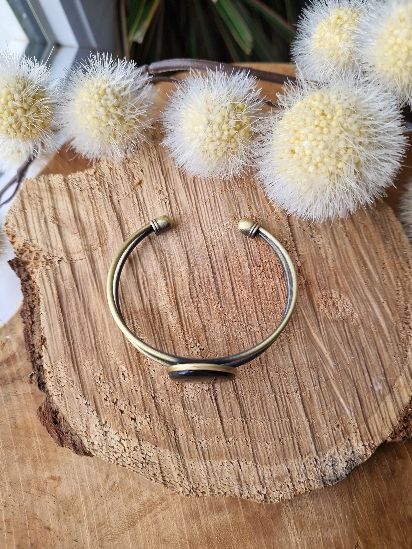Bracelet jonc "Chic" 🖤✨️