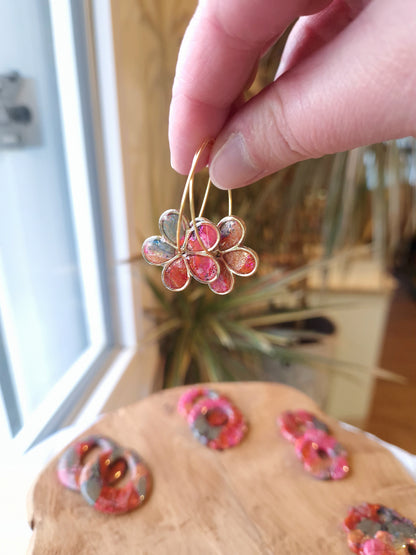 Boucles "Flora 🌸"
