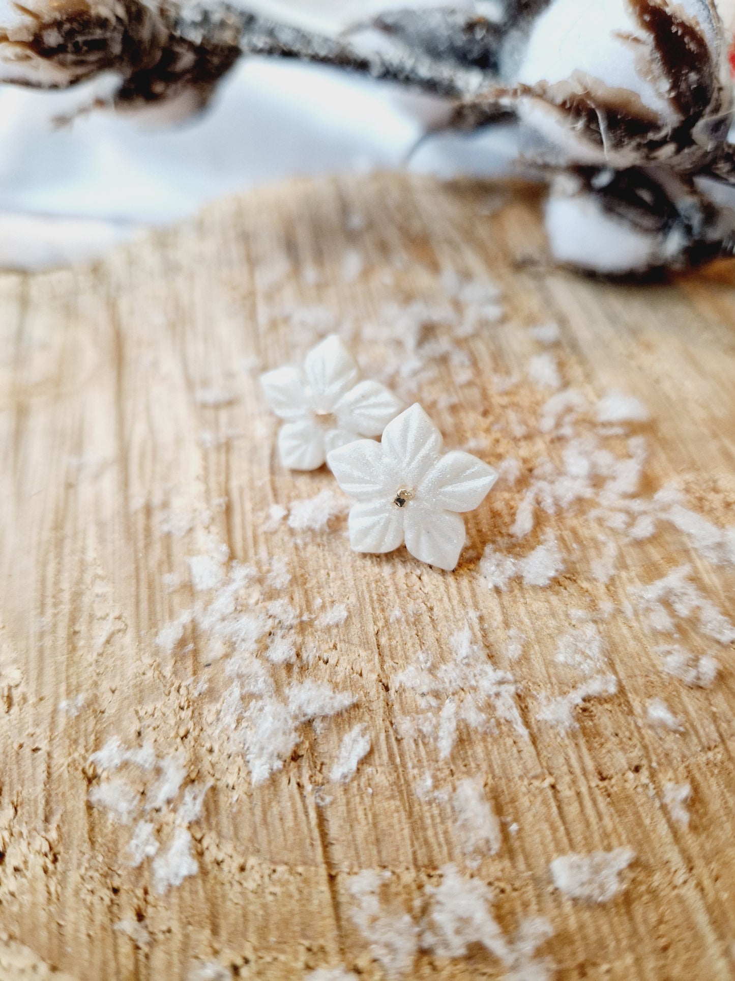 Petites puces "Fleurs de Noël"