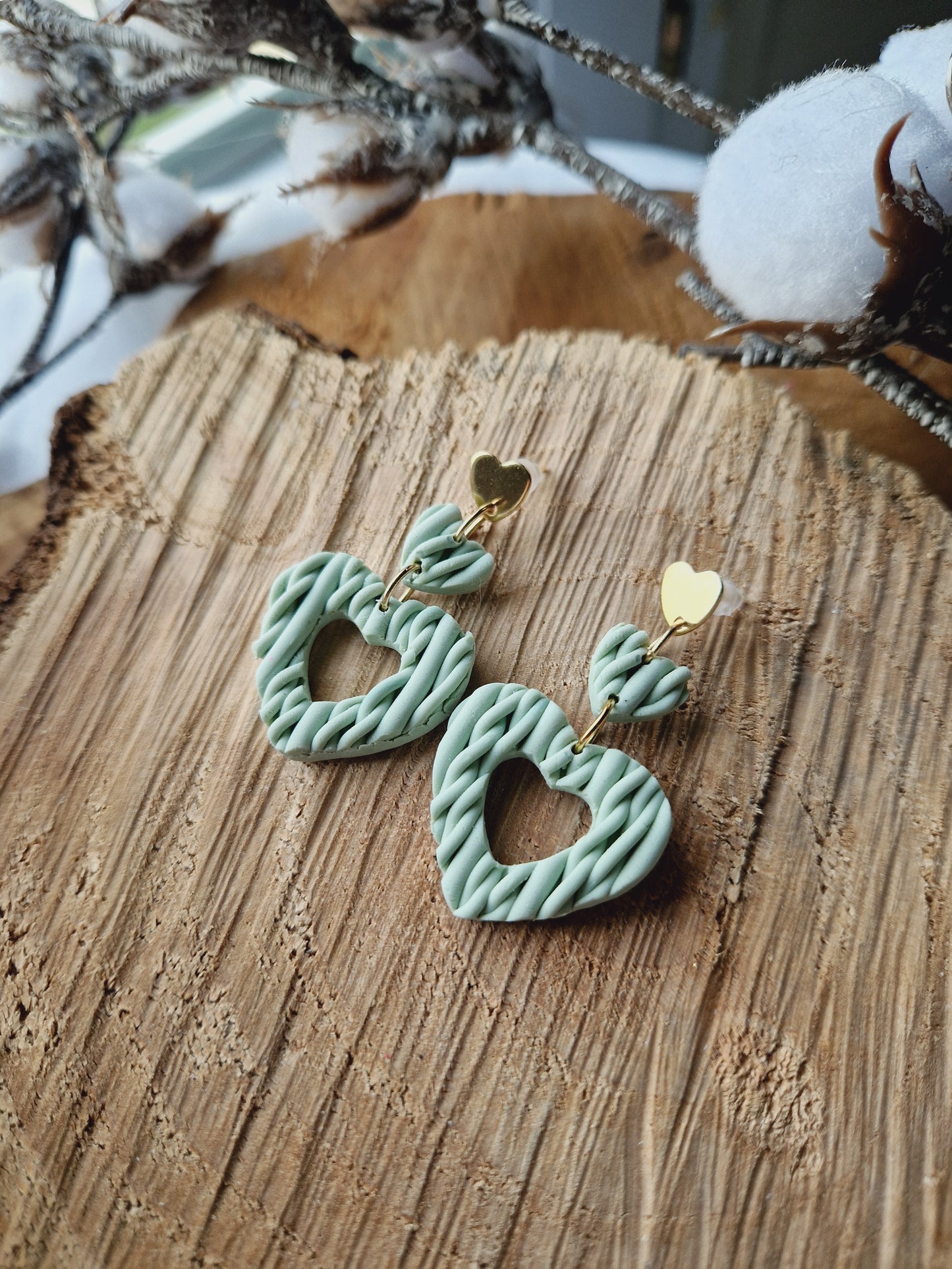 Boucles "Trio de 💕"