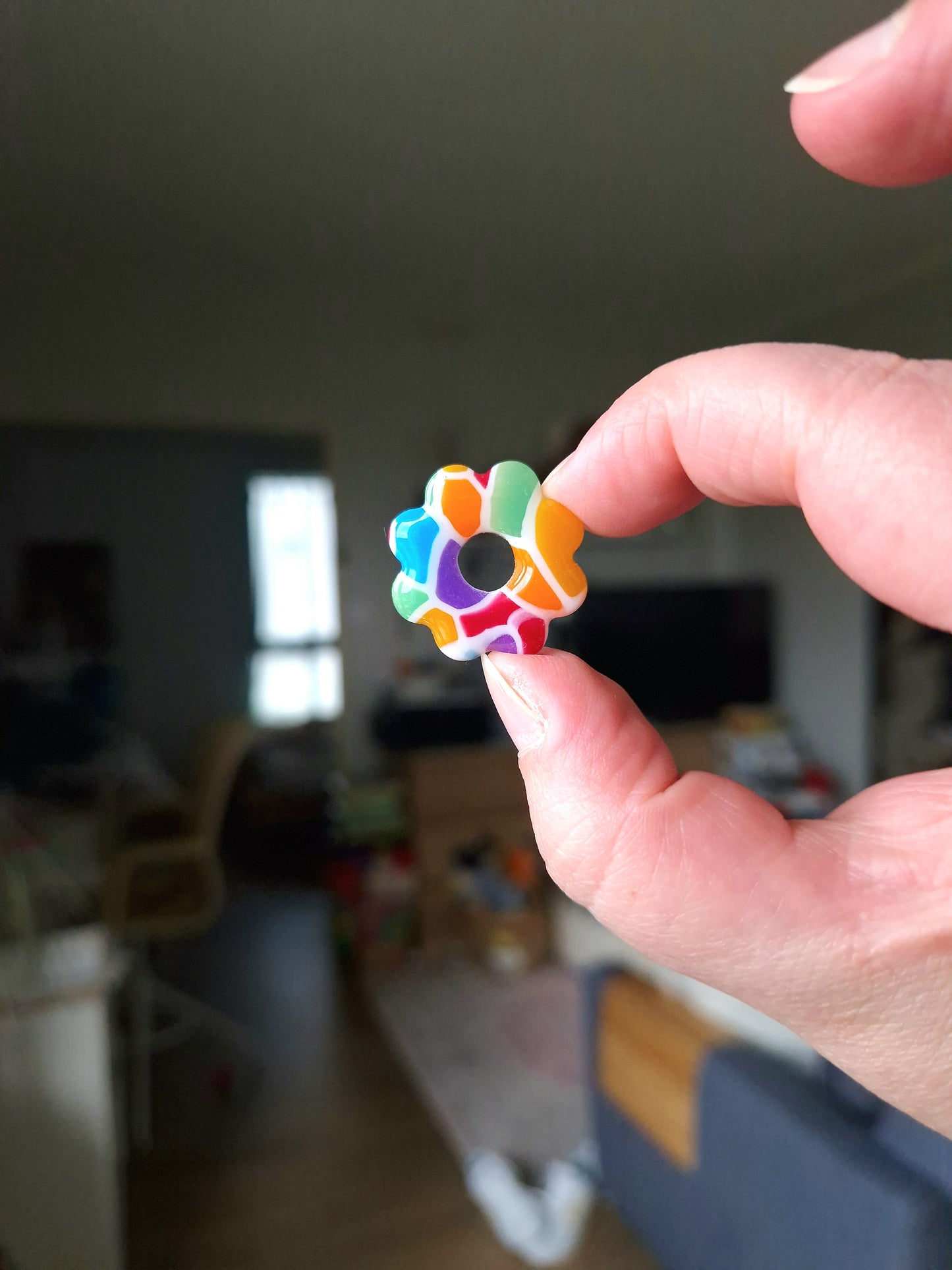 Pampilles "Bonbons acidulés 🍭" (sans créoles) finition brillante.