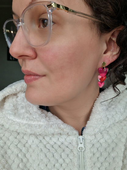 Boucles "Trio 🩷"
