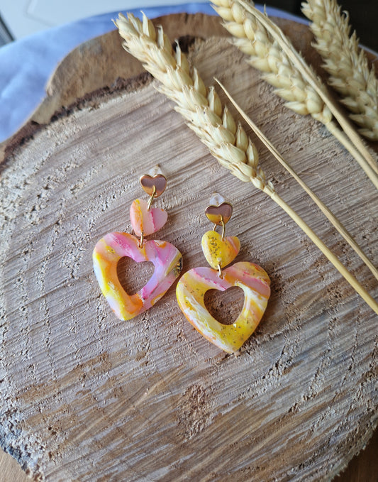 Boucles "Trio de 💕"