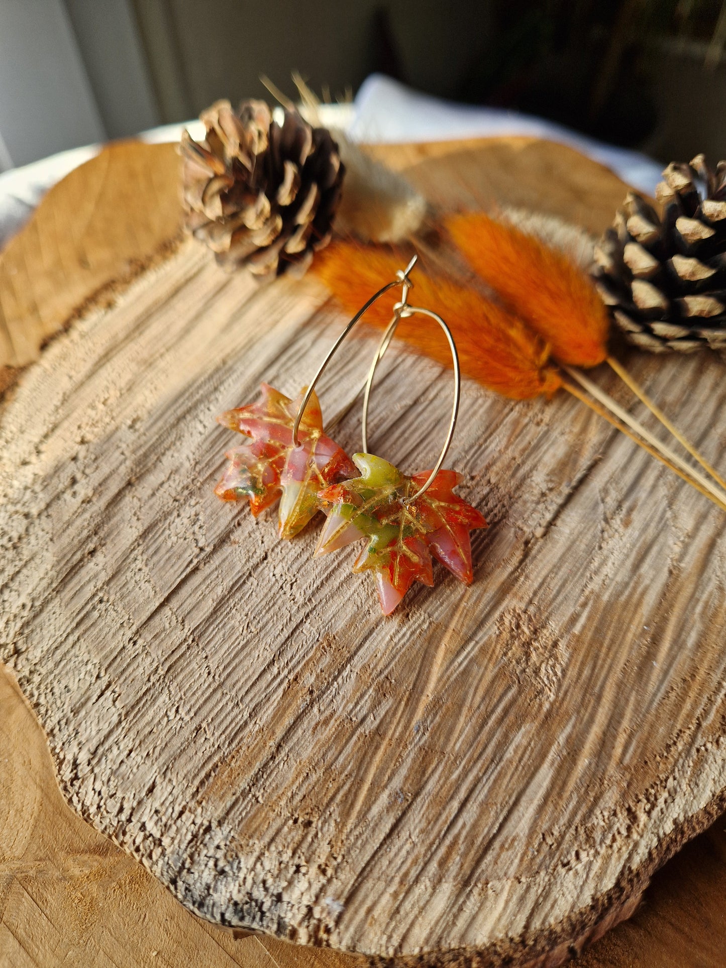 Boucles "Feuilles 🍁 "
