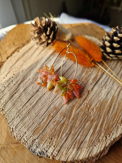 Boucles "Feuilles 🍁 "