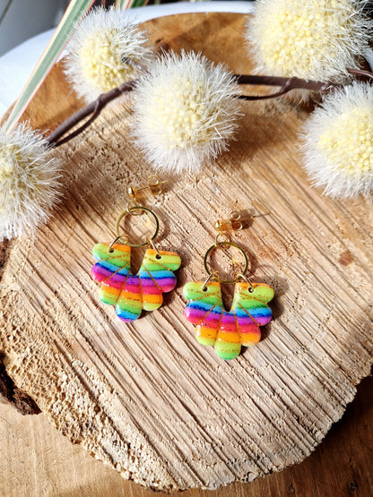 Boucles "Lilia" 🌈