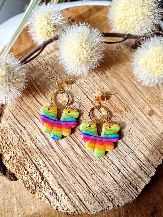 Boucles "Lilia" 🌈