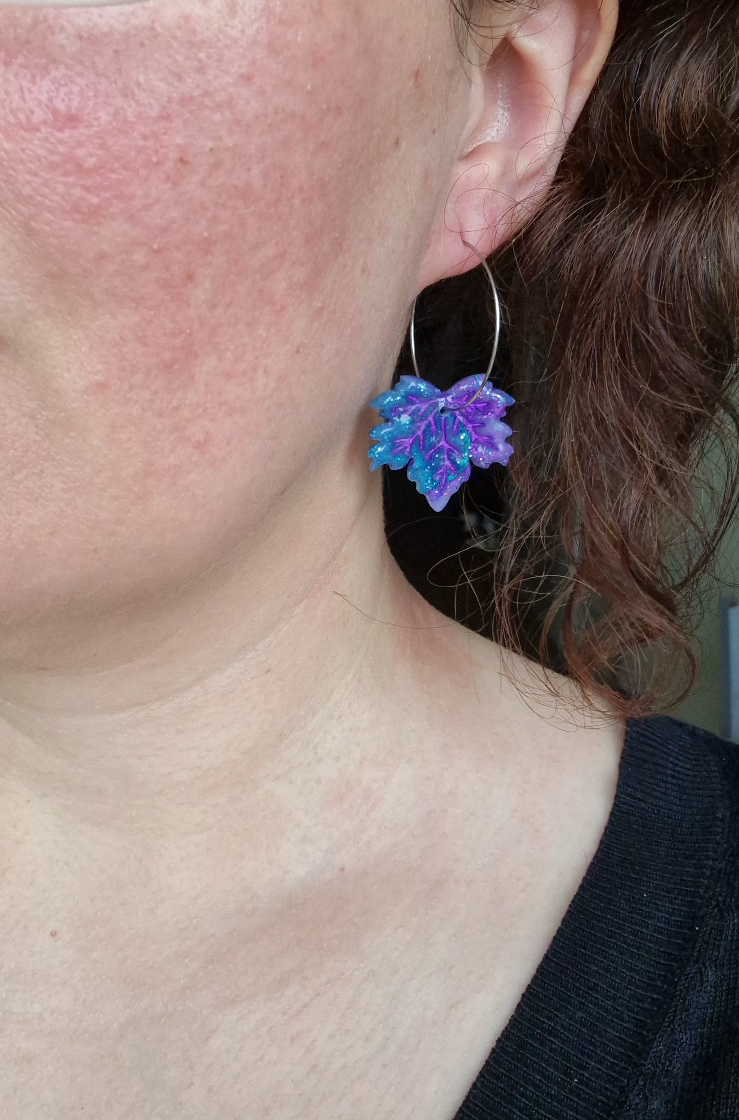 Boucles "Feuilles"