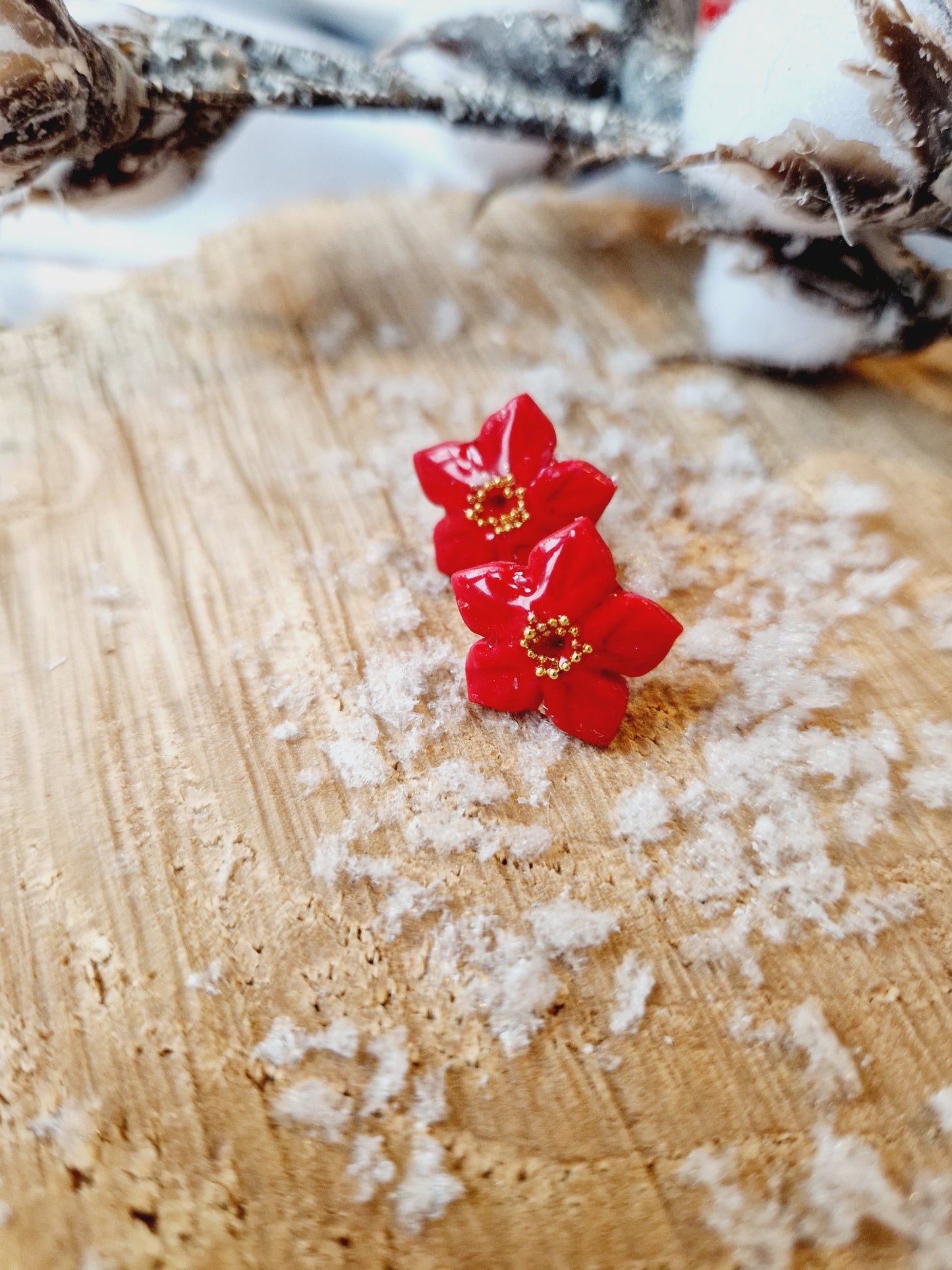 Petites puces "Fleurs de Noël"