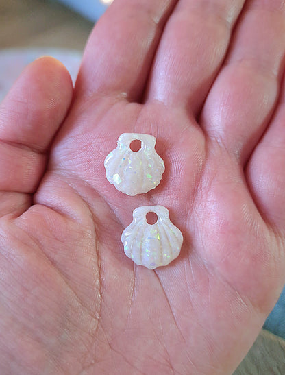 Minies pampilles "Opale ✨️" (sans créoles) finition brillante.