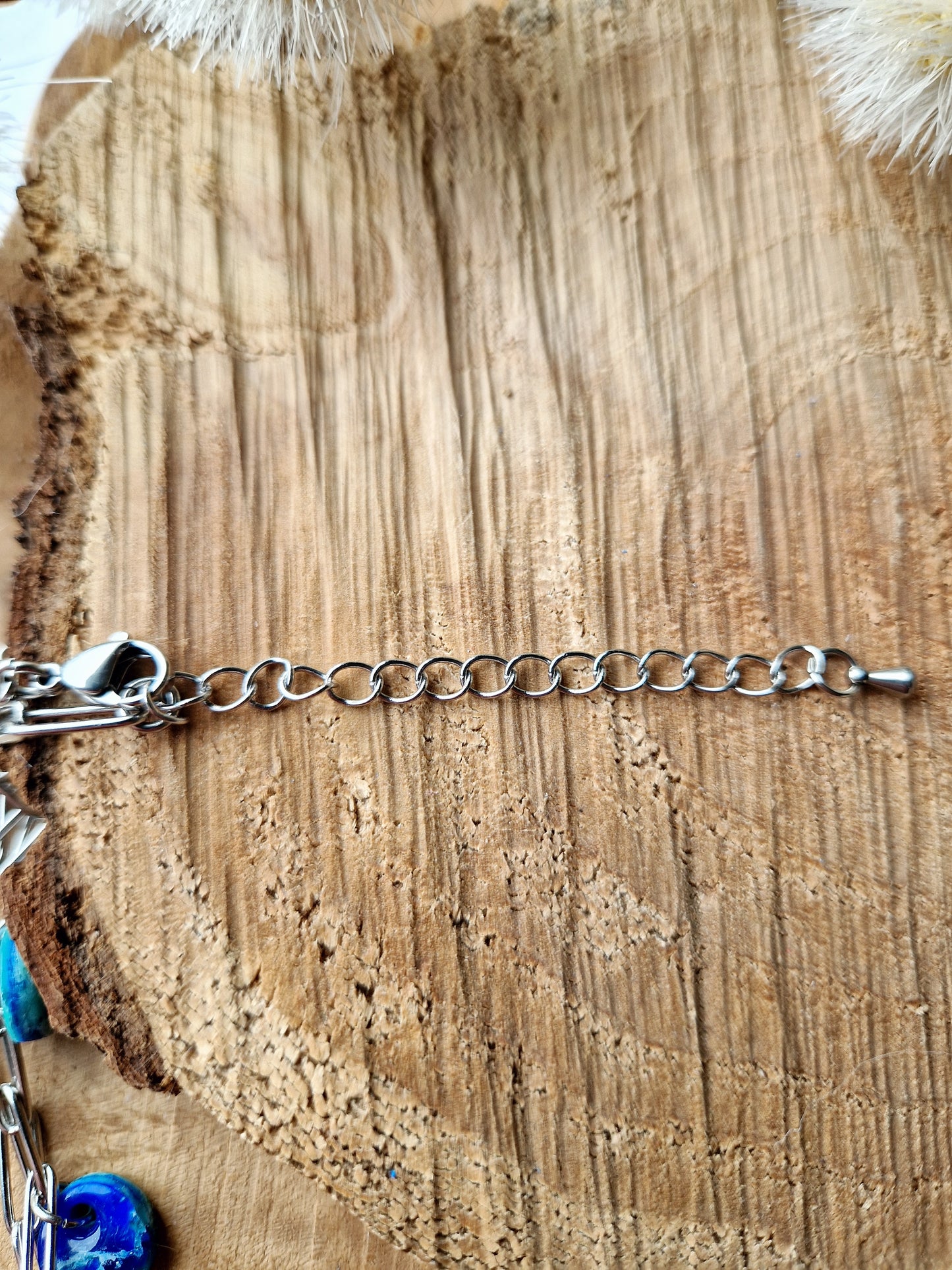 Collier "Lagon 💚🩵💙"