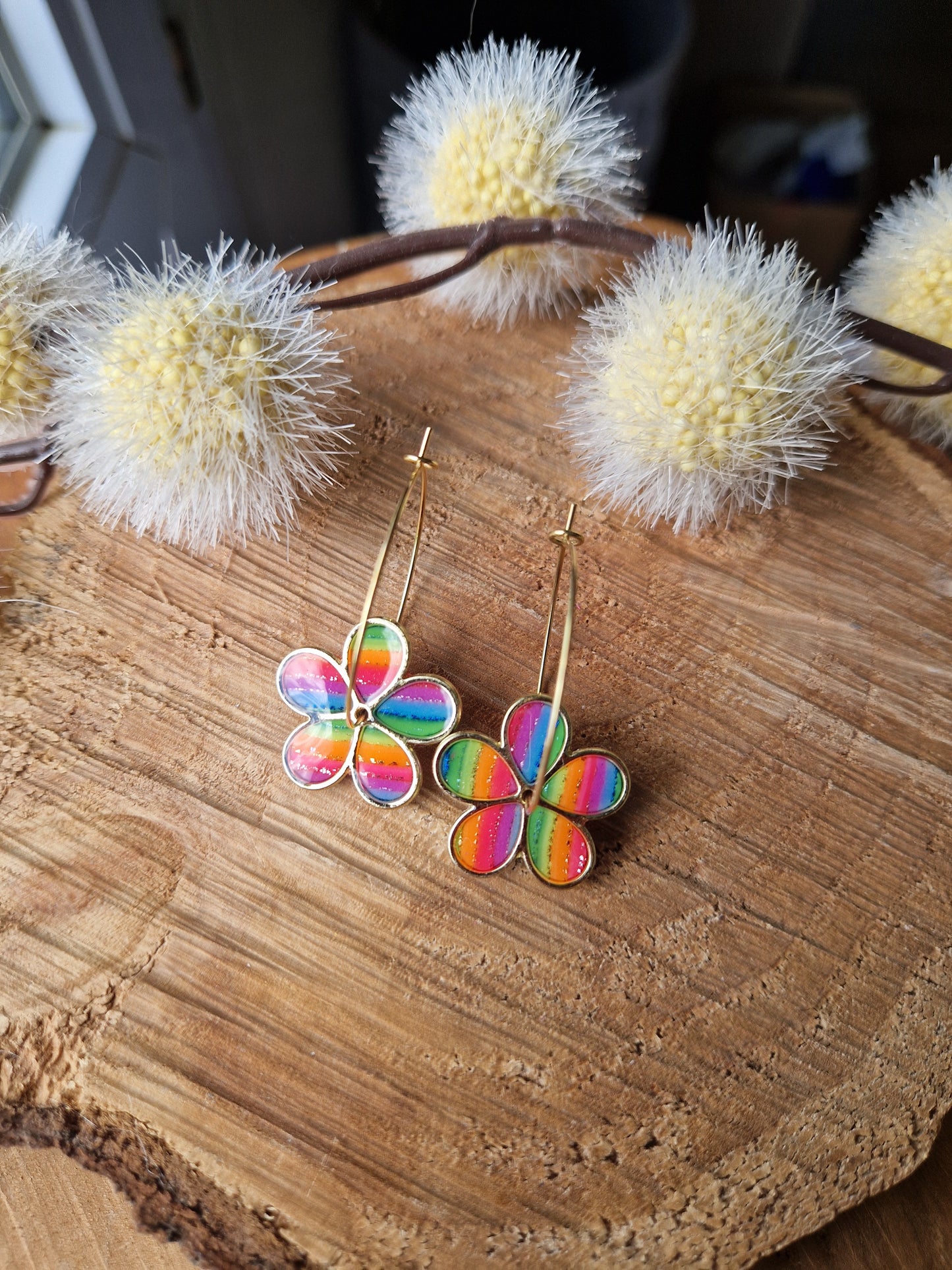 Boucles "Flora"