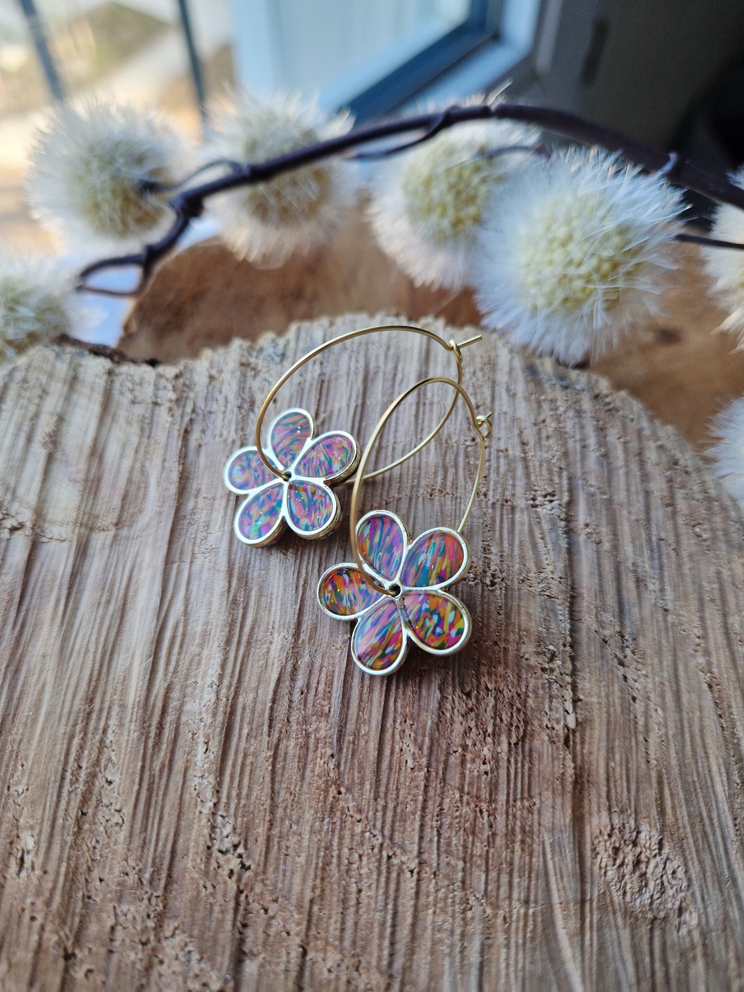 Boucles "Flora 🌸"